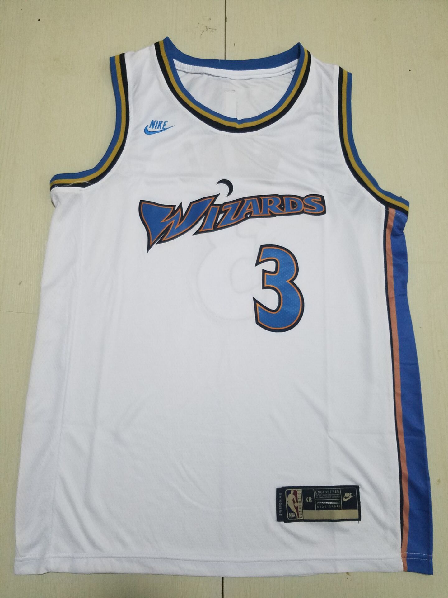 Men Washington Wizards #3 Beal White 2022 Nike NBA Jersey